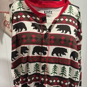 Christmas bear overall size L brand new